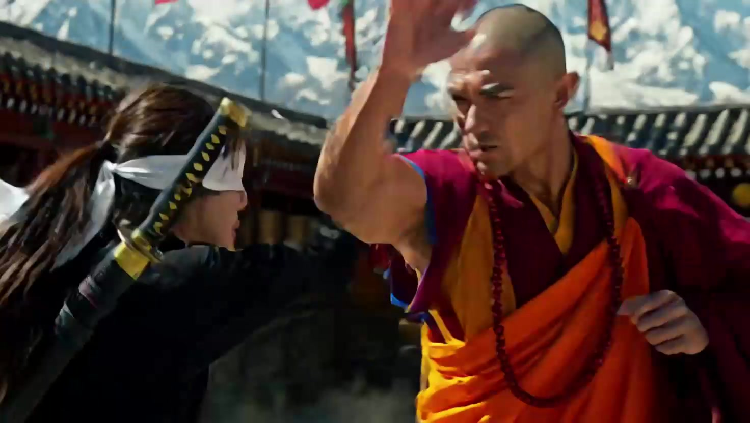 Cuộc đấu giữa ninja mù và mạn đà la tại ngôi chùa núi tuyết