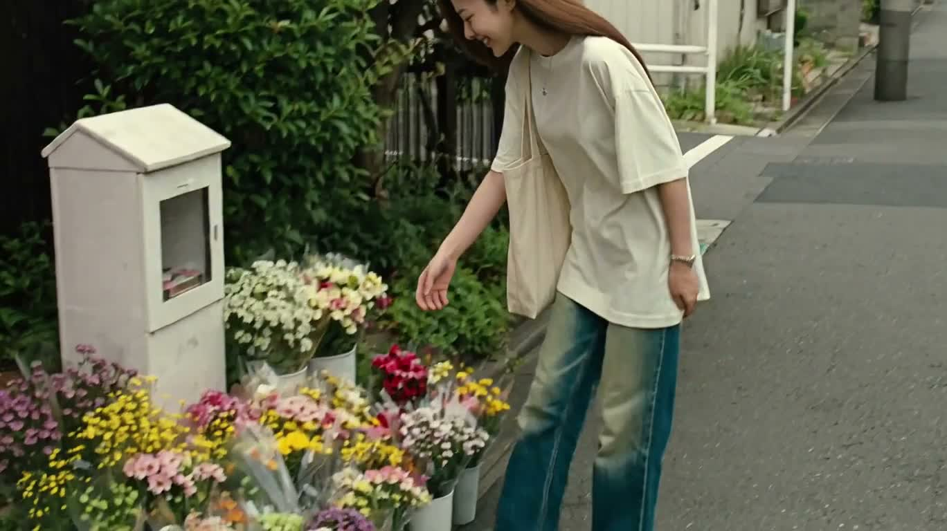 日本の街角のありふれた朝