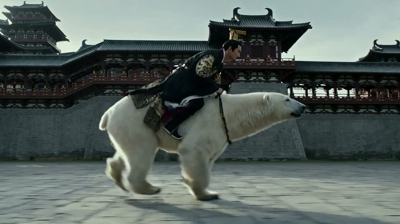 황성의 눈곰 어가행렬