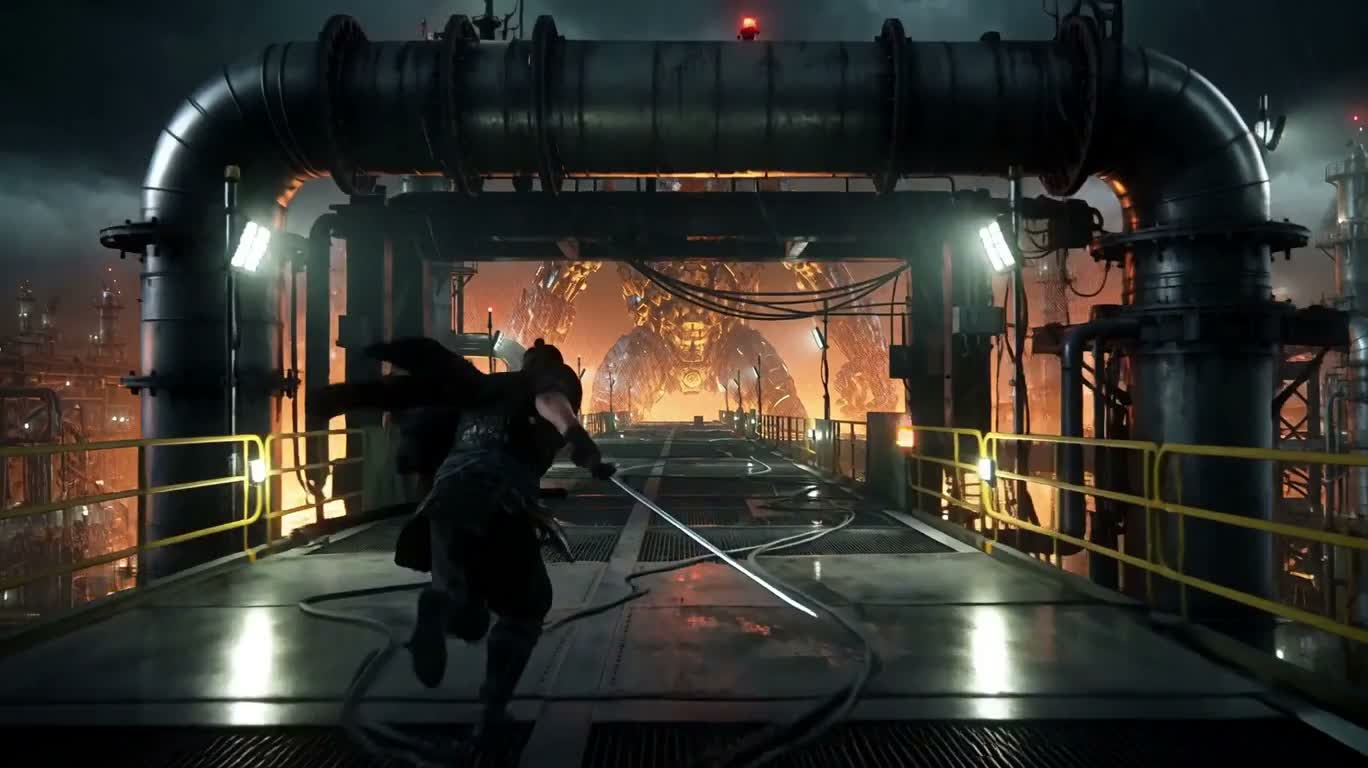 Raffinerie sous l'orage : le ronin affronte la bête mécanique