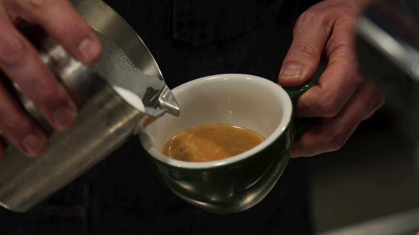 Soft Light Coffee Latte Art