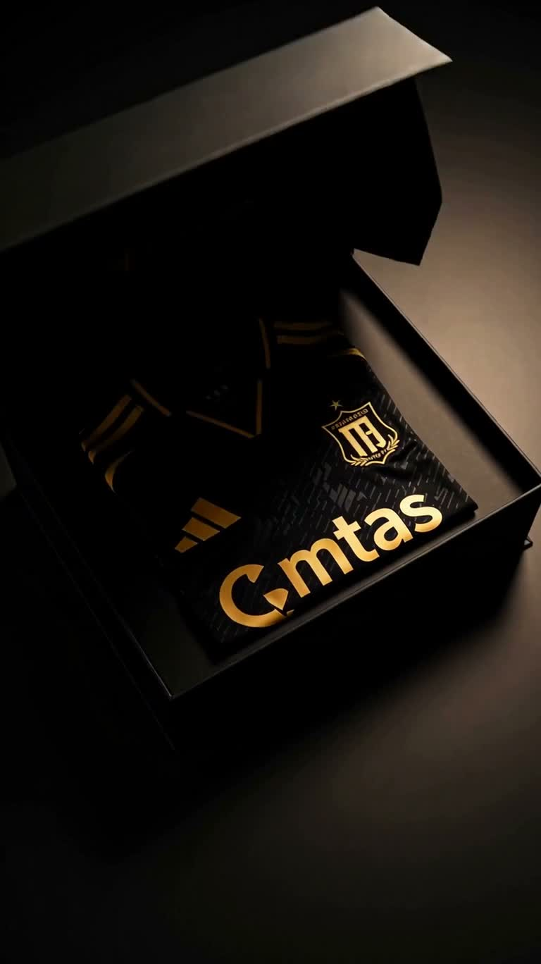 黒金のサッカーユニフォーム：開封から栄光まで