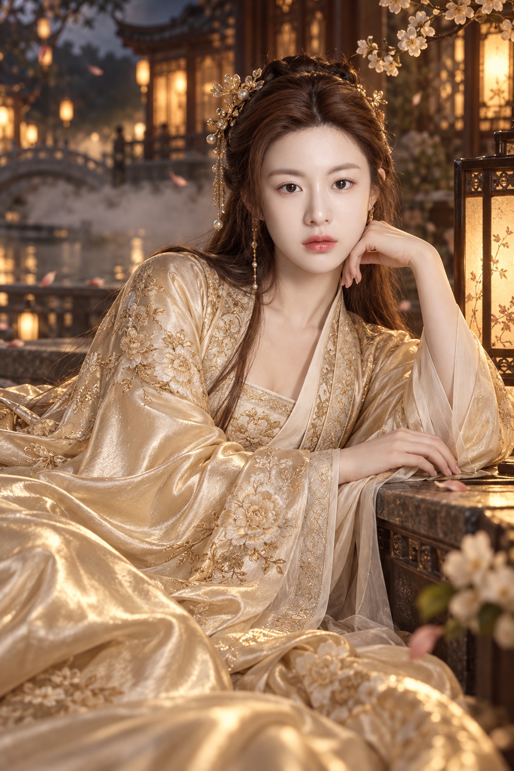 奢华汉服时尚大片人像摄影