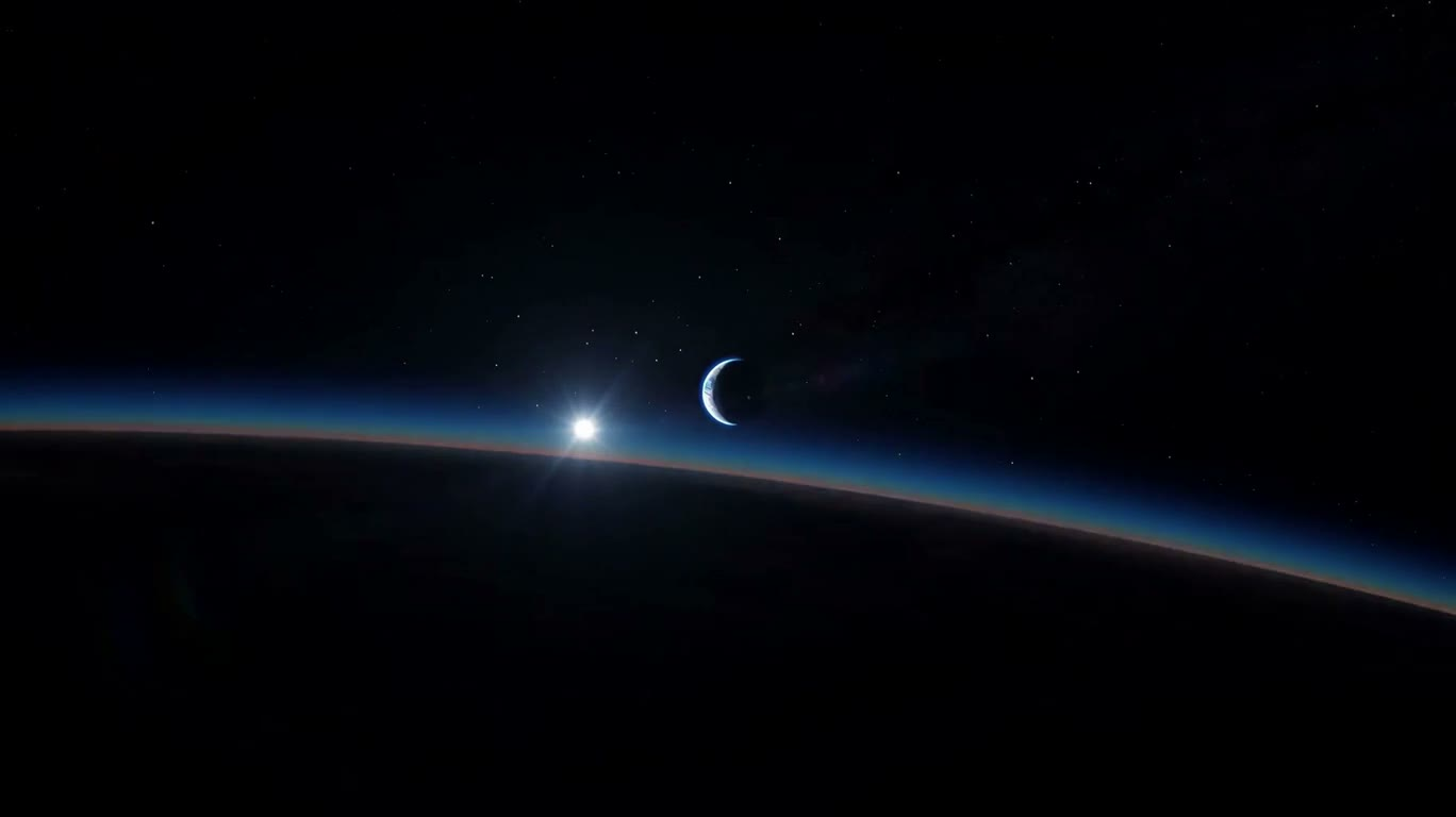 日食の整列:宇宙の光と影