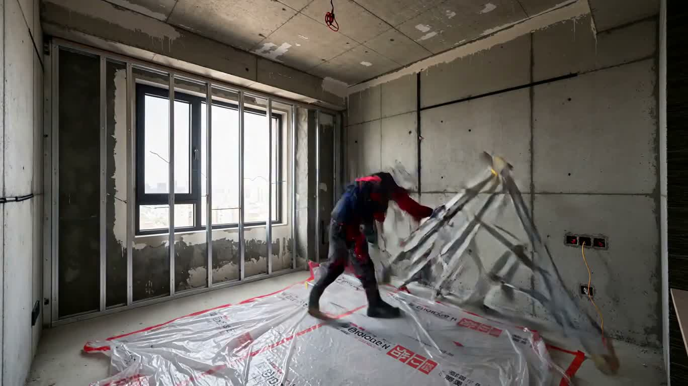 毛坯卧室焕新记
