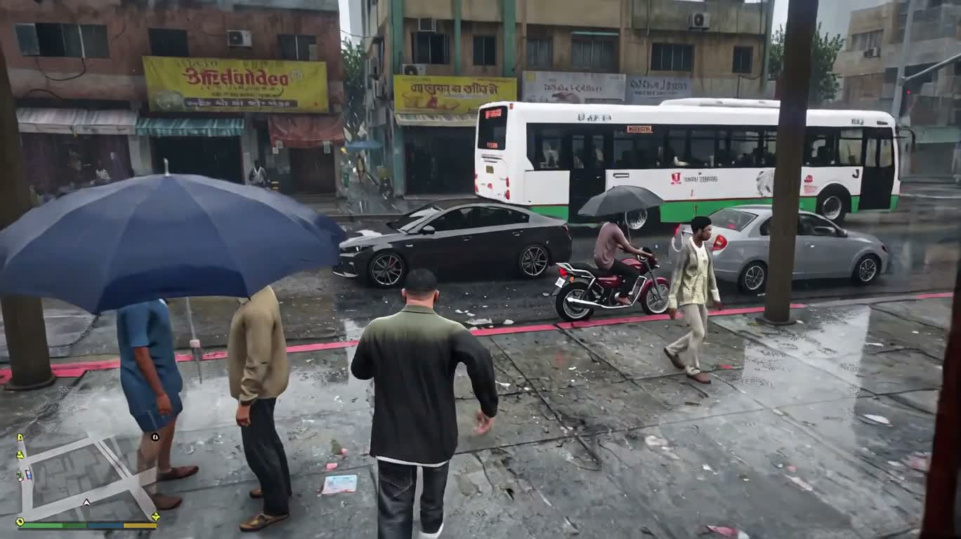 Rain City Chase: Urban Escape in India