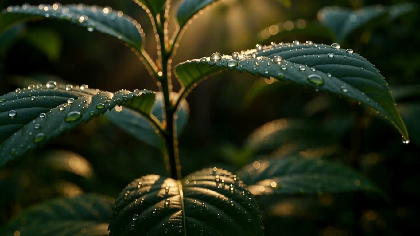 晨雾初阳·森林苏醒