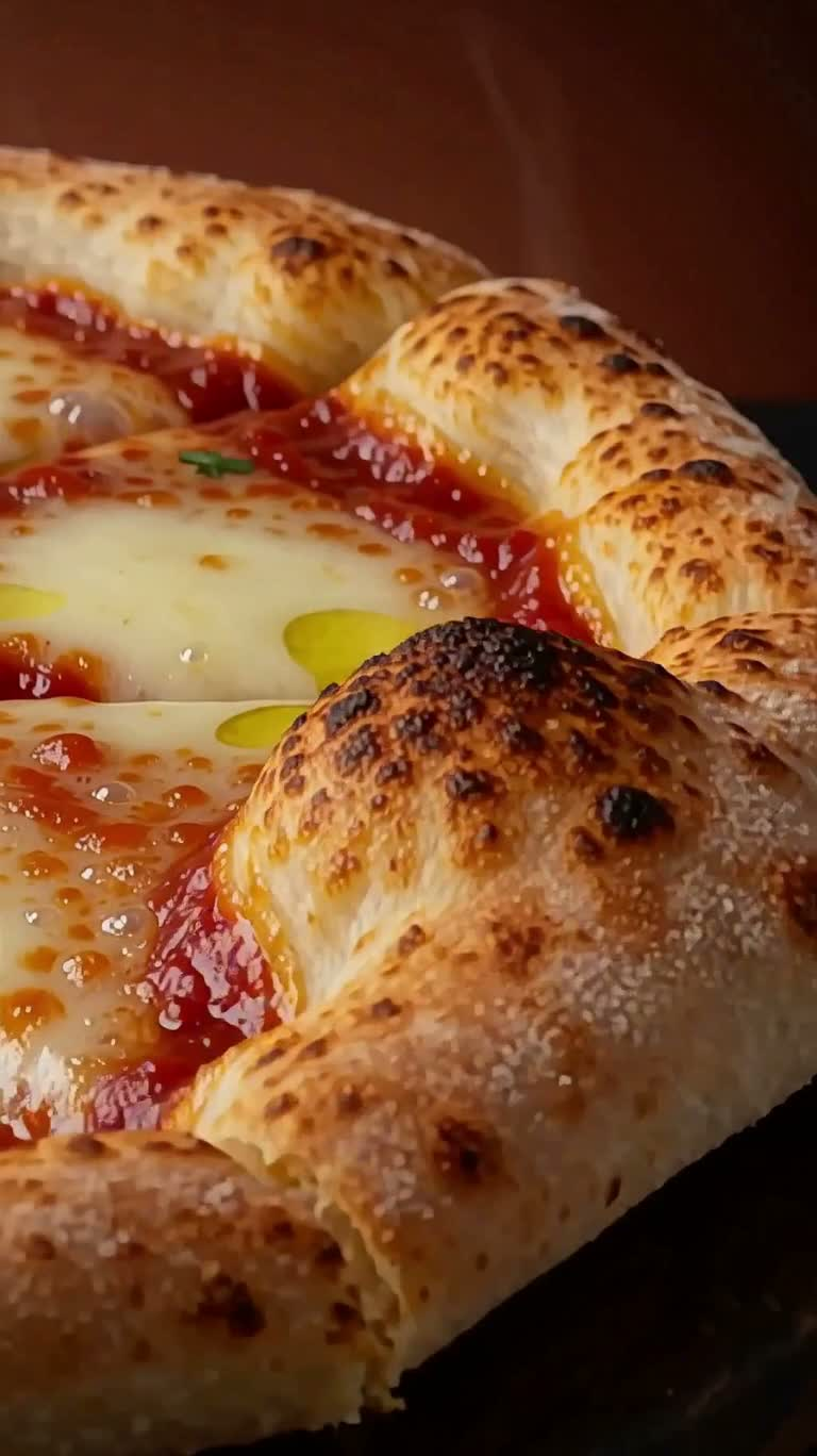 Lava Cheese Luxury Pizza Ad — AI video creation