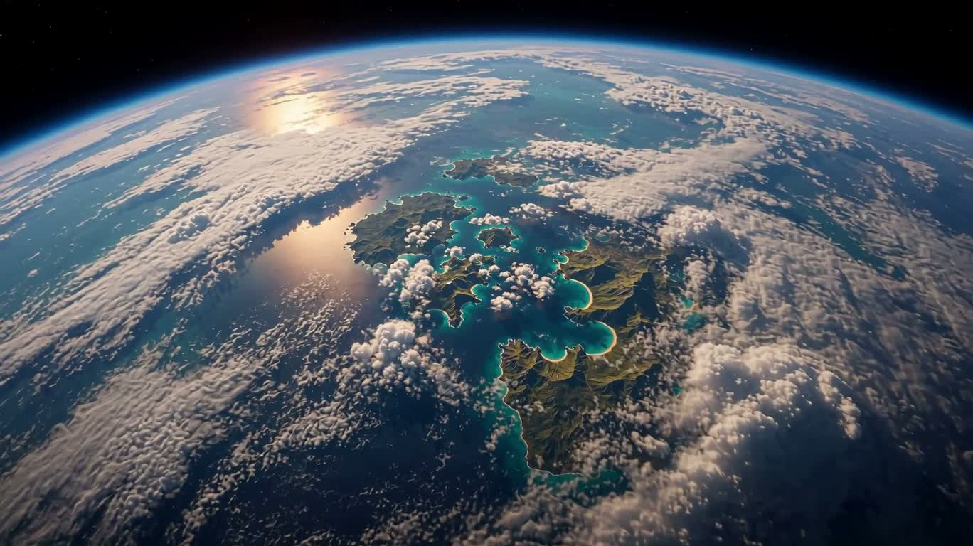 宝の星の奇景