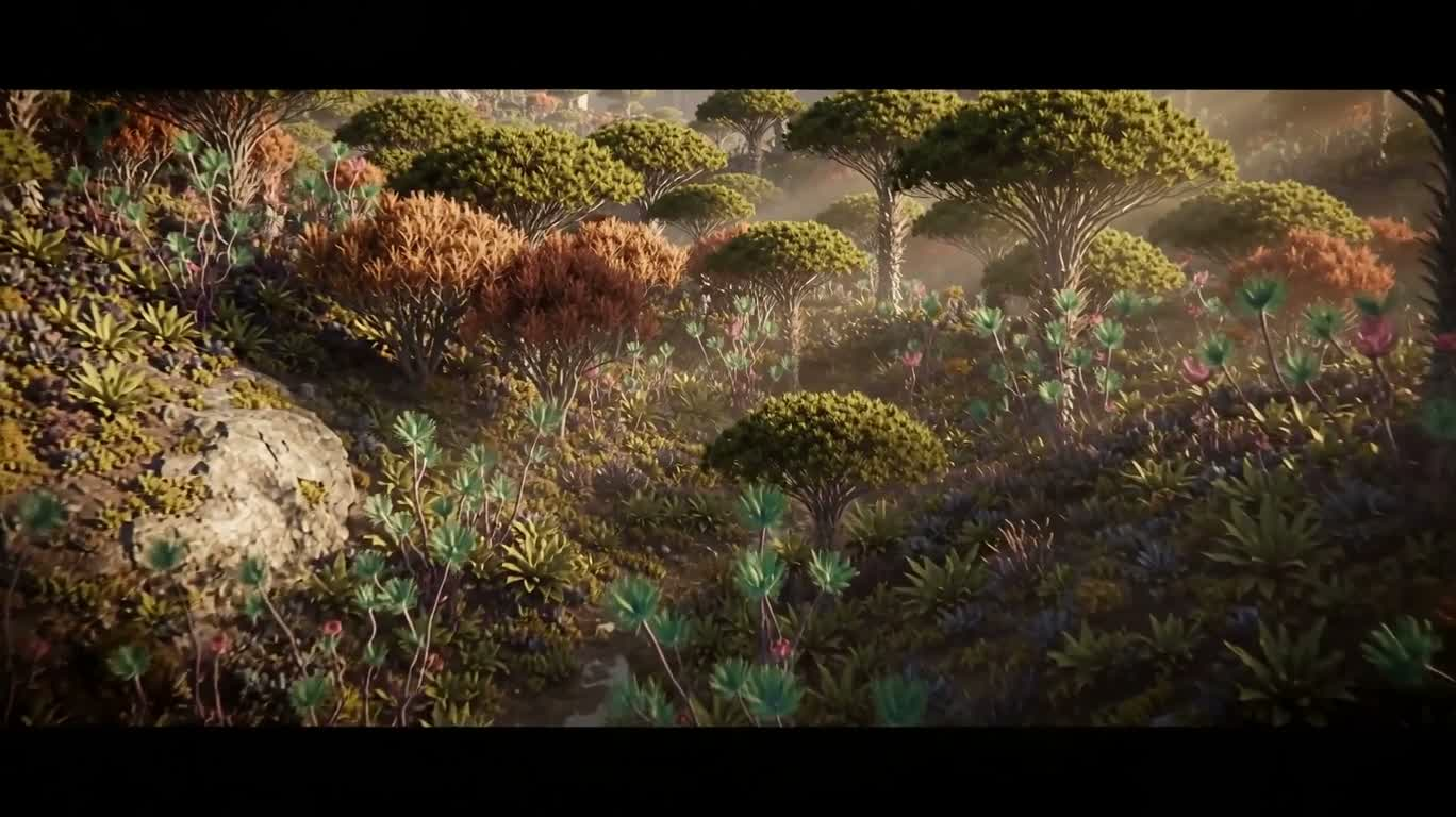 异星森林与巨型仓库