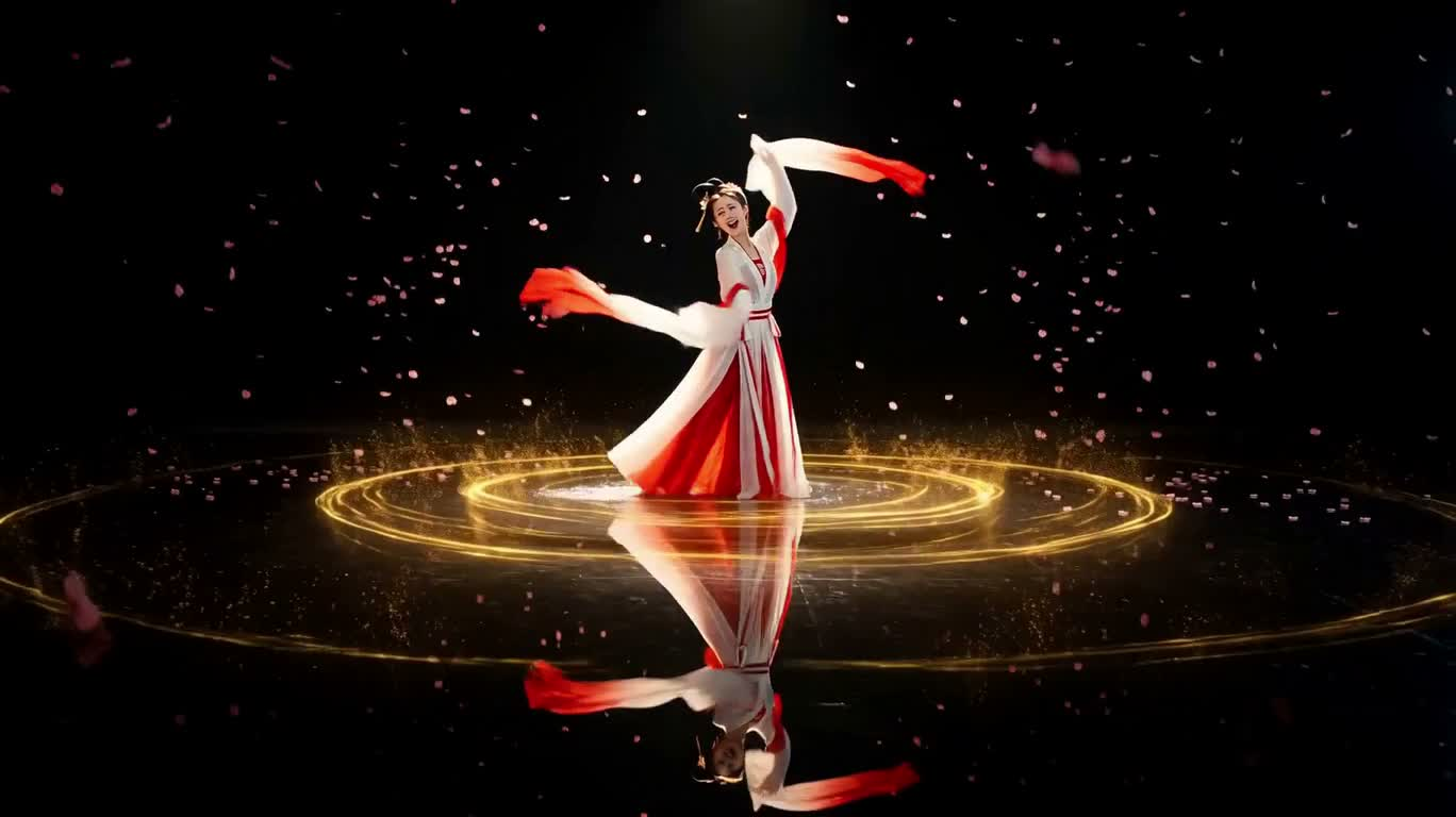 水上金环·红袖舞 — AI video creation
