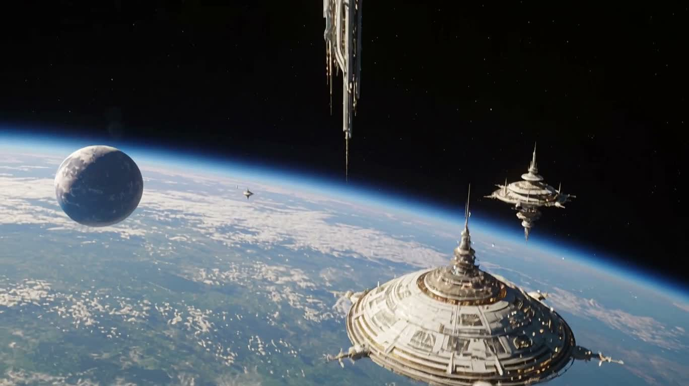 星に浮かぶ都市
