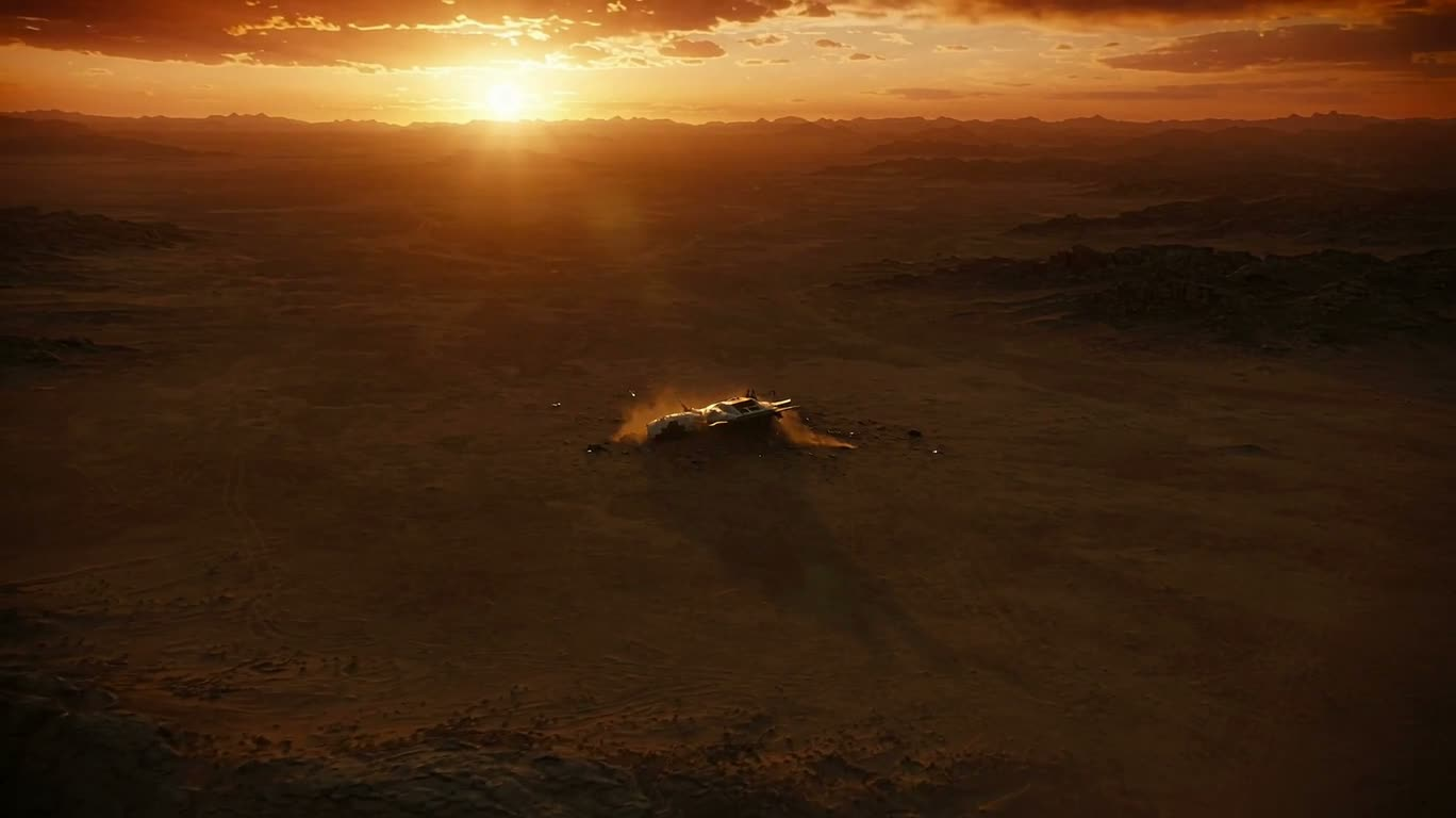 Shipwreck in the Doomsday Desert — AI video creation