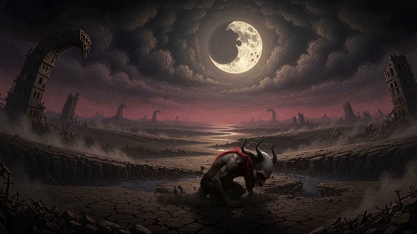 Whimsical Demons of the Unconscious Wasteland