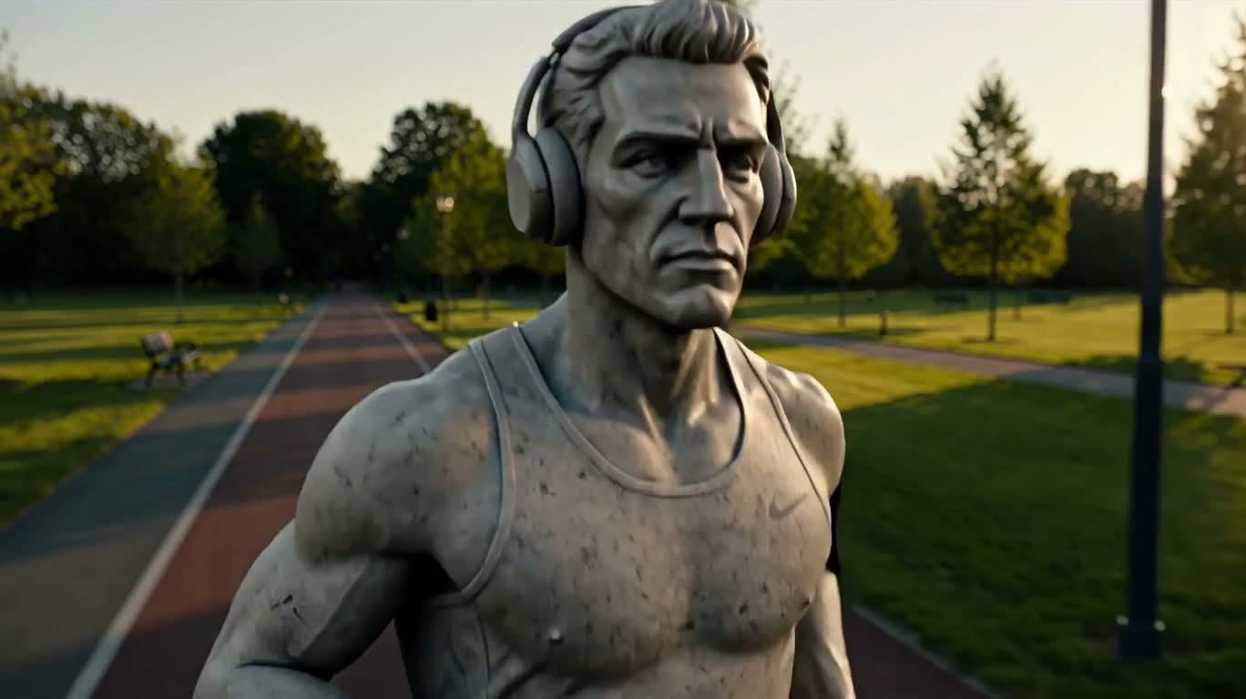 The Stone Statue's Morning Run Transformation