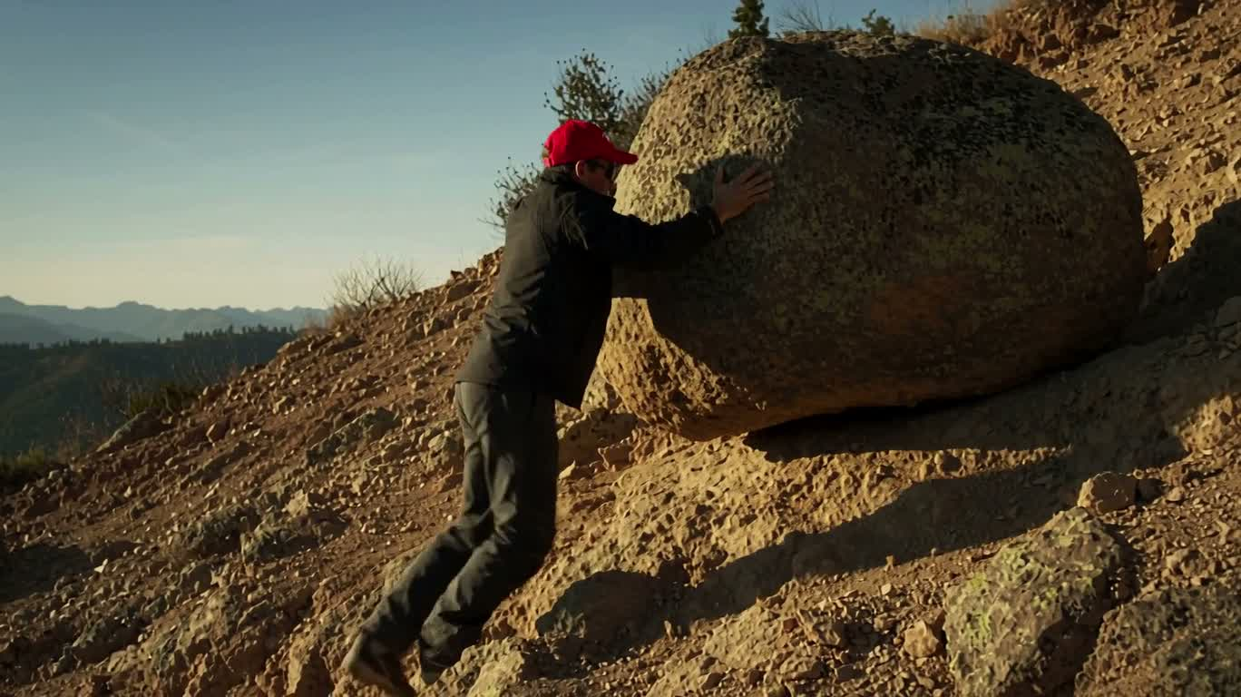Pushing Stones Uphill — AI video creation