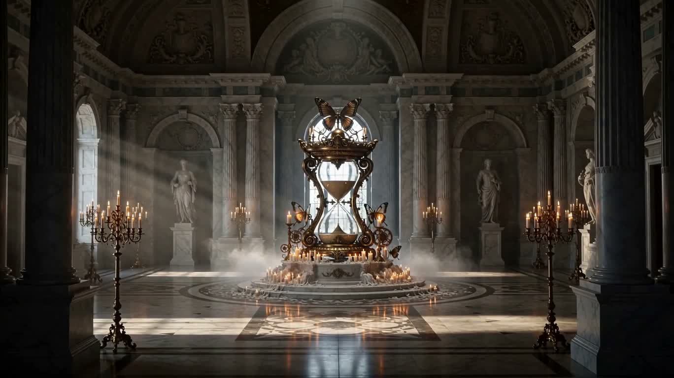 Sanctuaire steampunk aux papillons