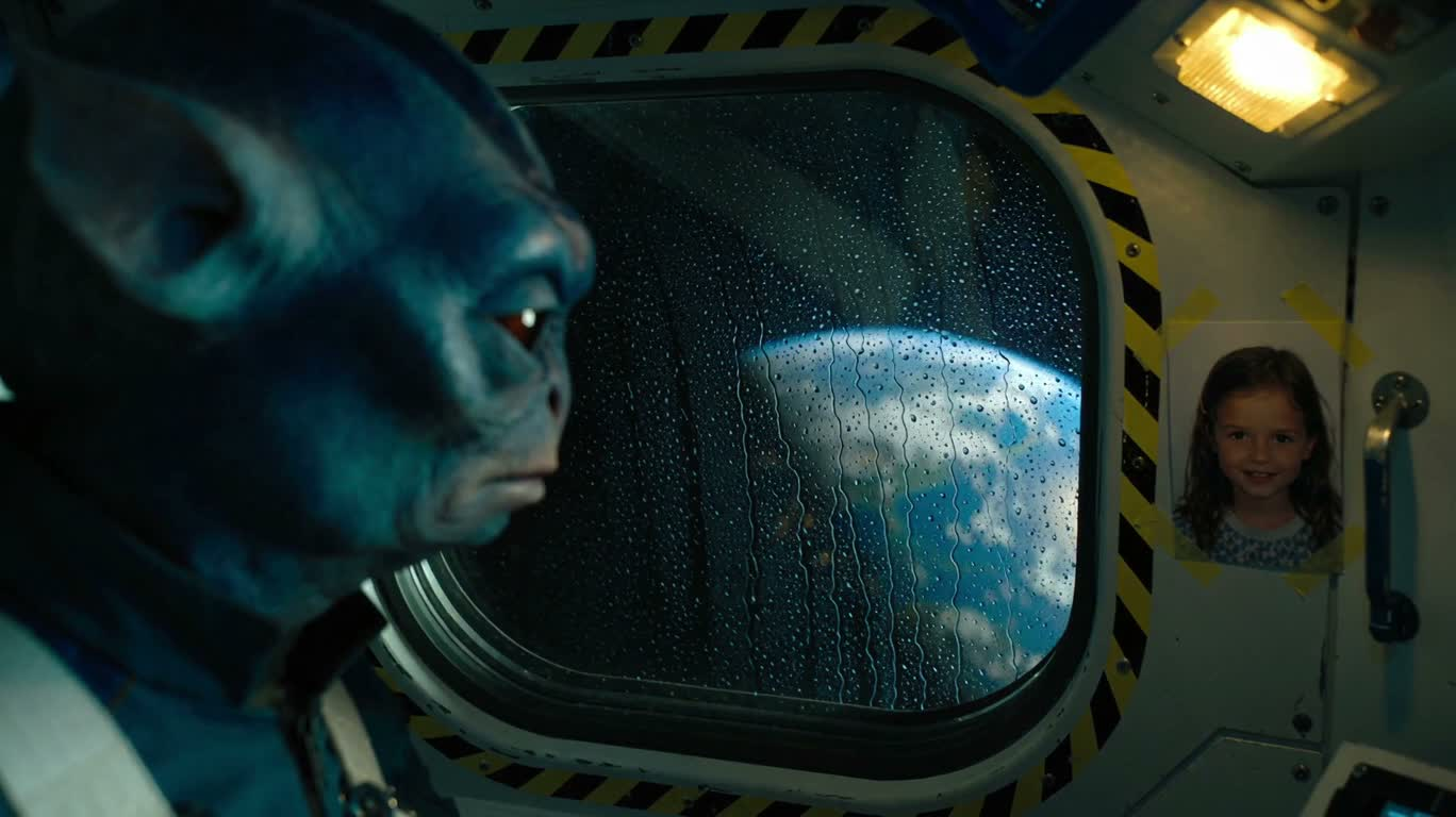 A Belated Confession Before the Spaceship Window — AI video creation