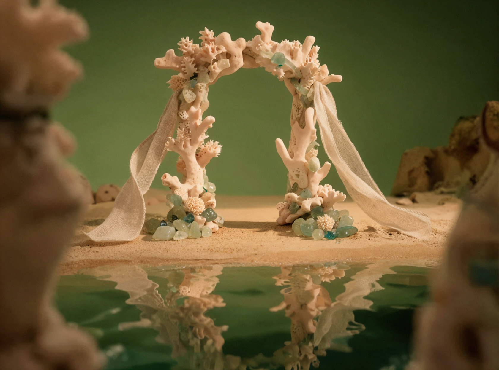 Coral Wedding Arch · Clay Stop-Motion