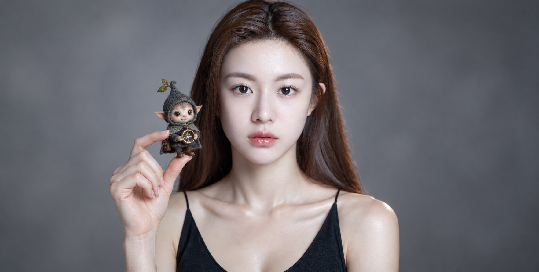 Personnages miniatures hyperréalistes au bout des doigts