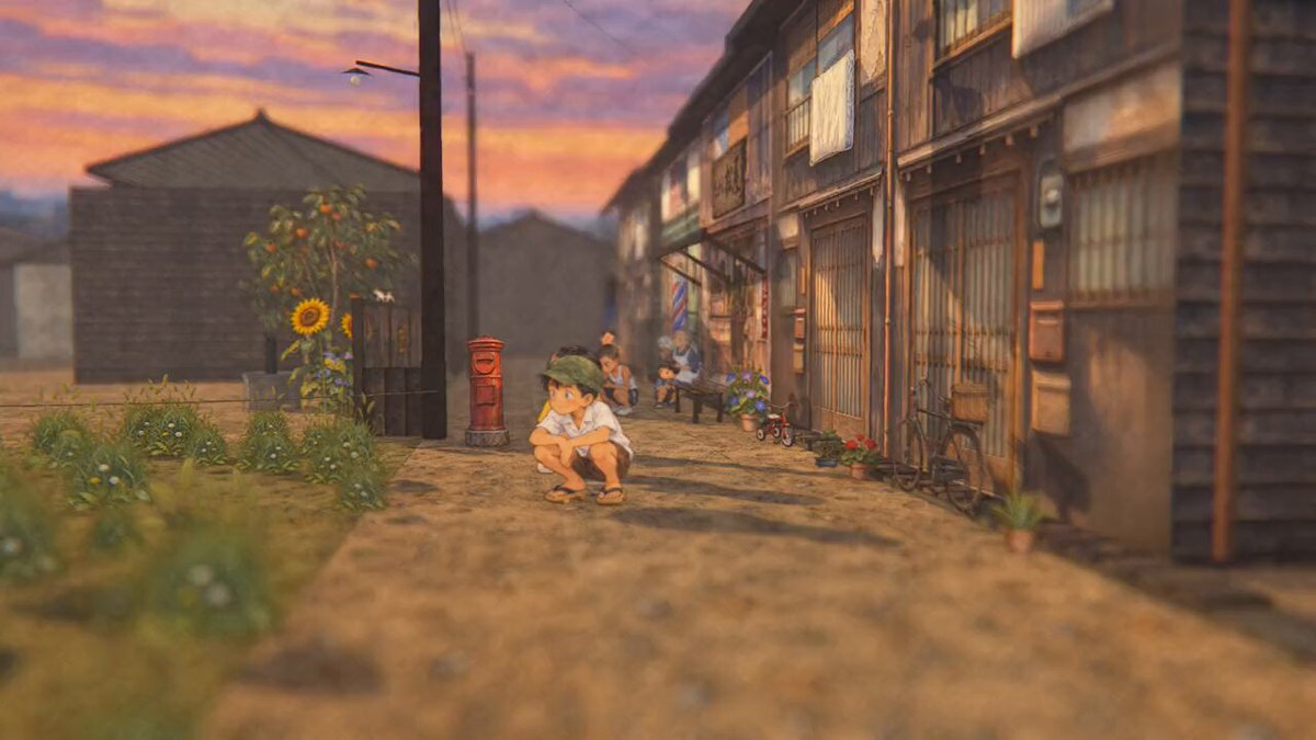 夕阳小巷3D箱庭世界