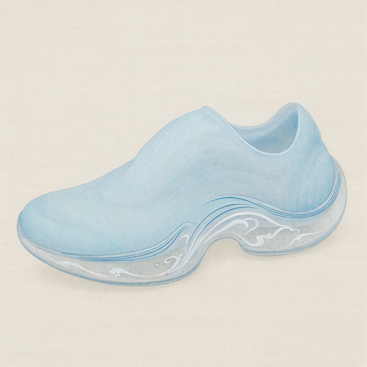 Sneaker des vagues · Gongbi de la dynastie Song — AI image creation