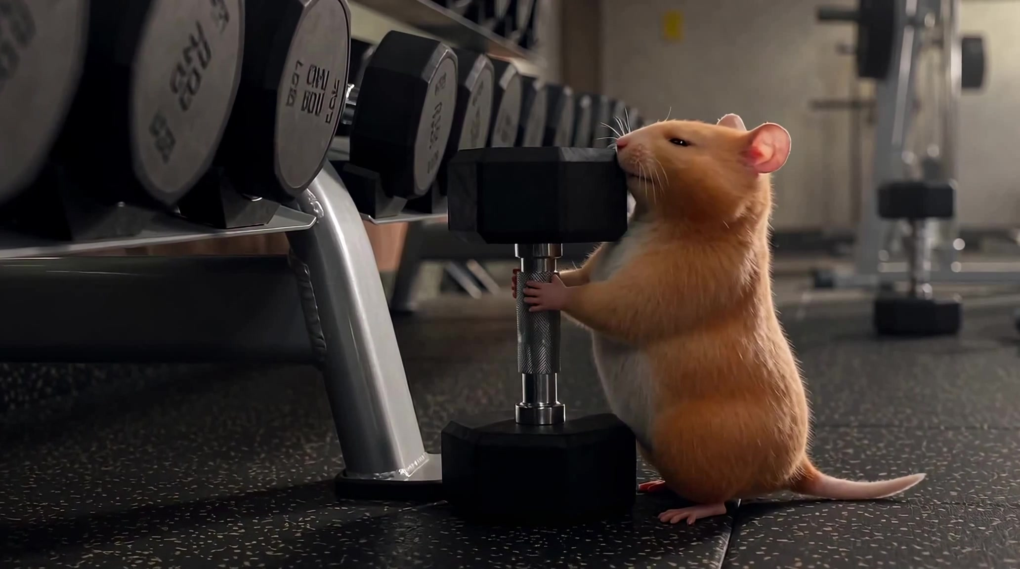 Gym pour hamsters 25 secondes