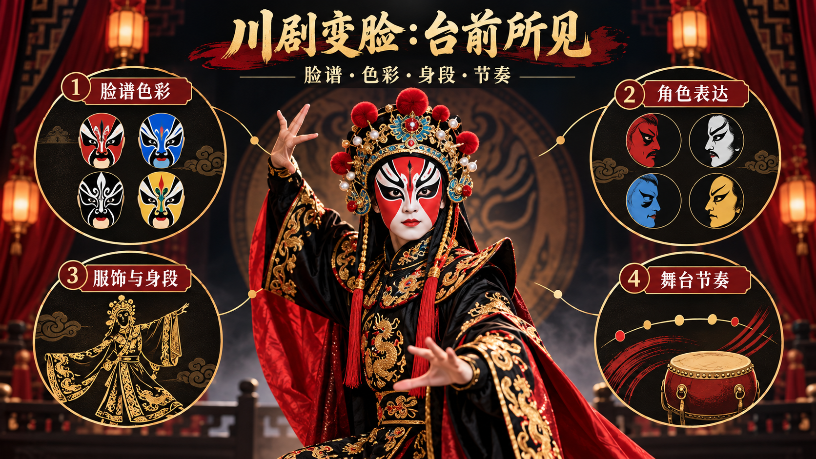 川剧变脸：台前所见