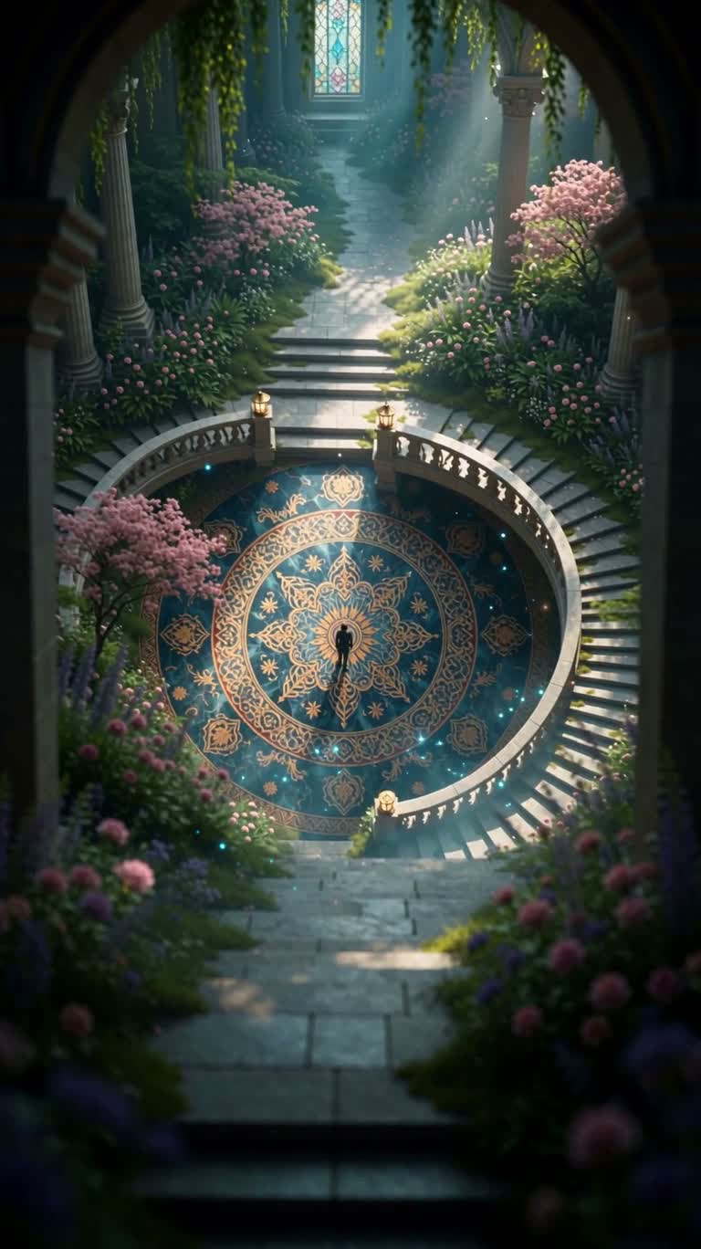 奇幻蓝眸青年肖像