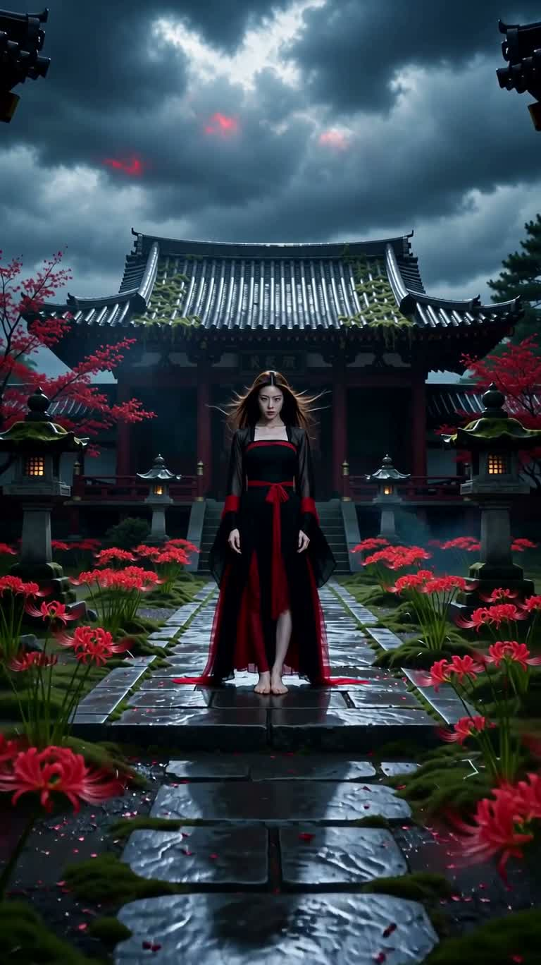 雨夜彼岸花:幽影之舞