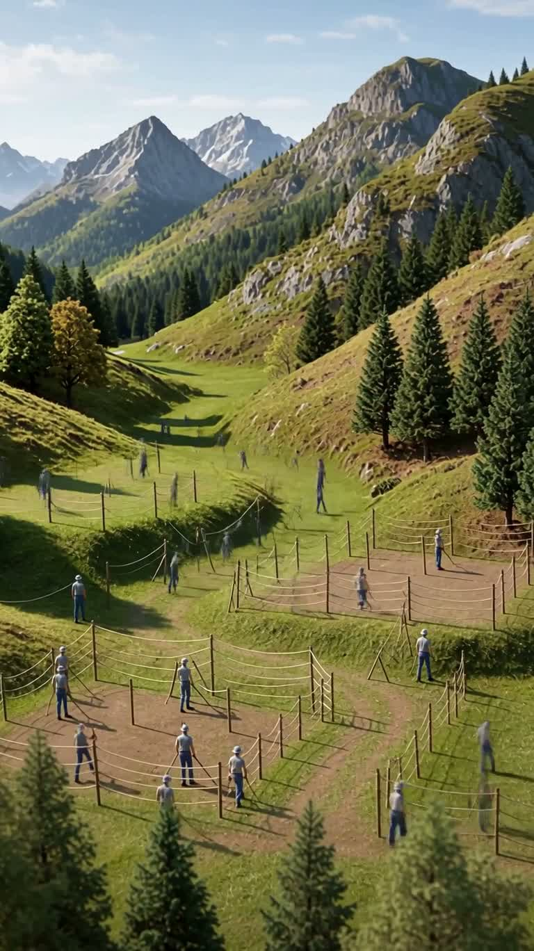 Birth of a Miniature Valley Village