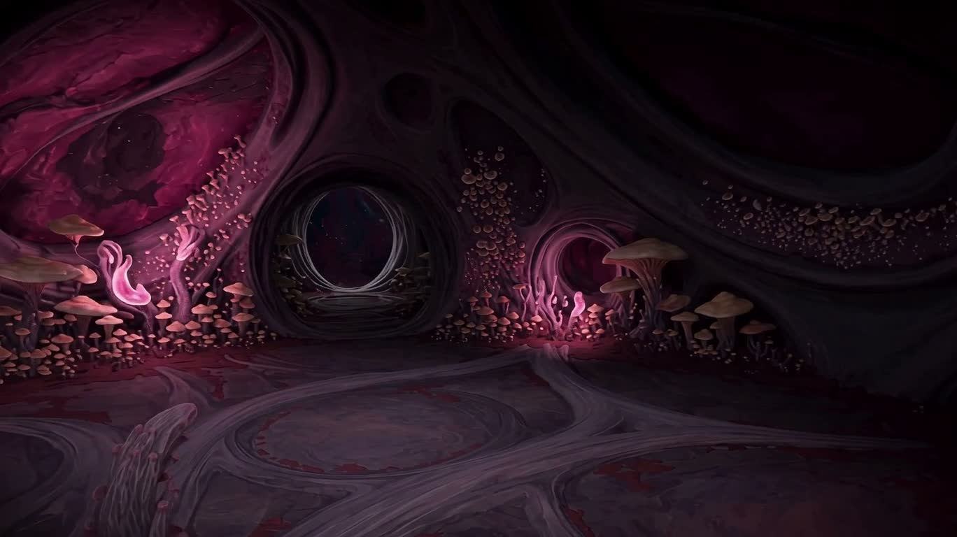 Ringed Alien Fungus House