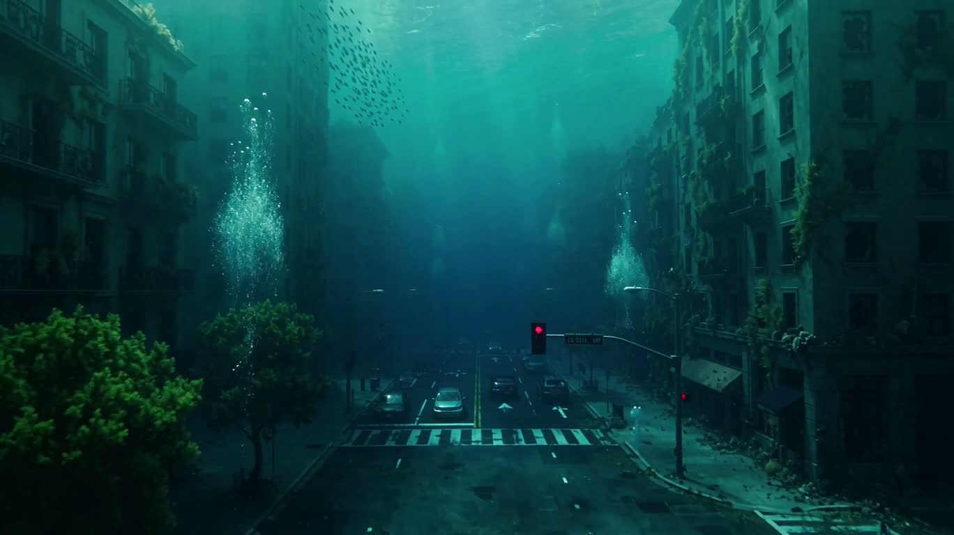 海底沉城 — AI video creation