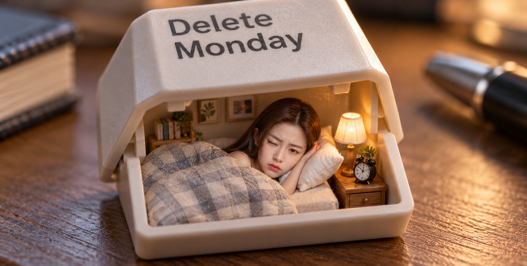 按键删除周一