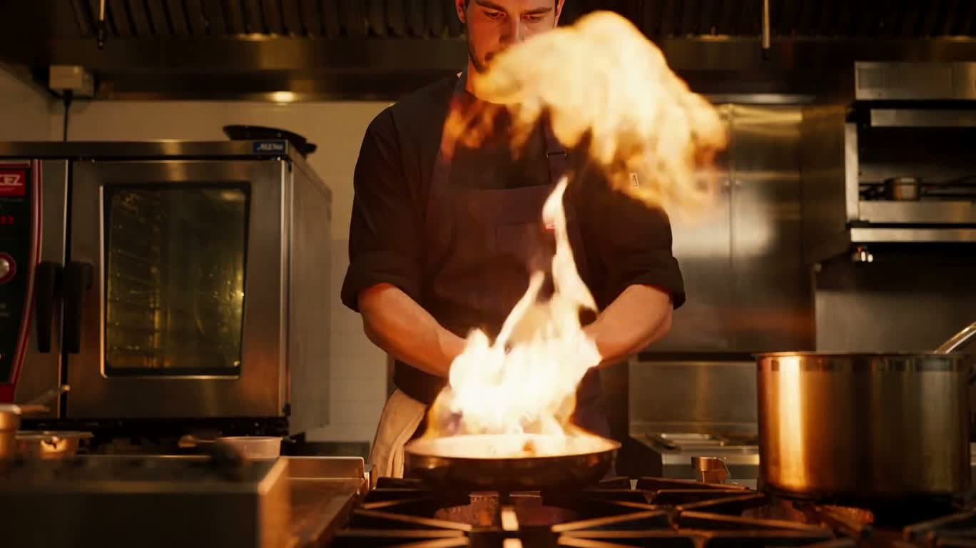 Blazing Wok Shadows