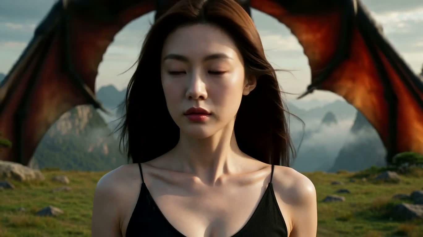 云巅巨龙之旅 — AI video creation