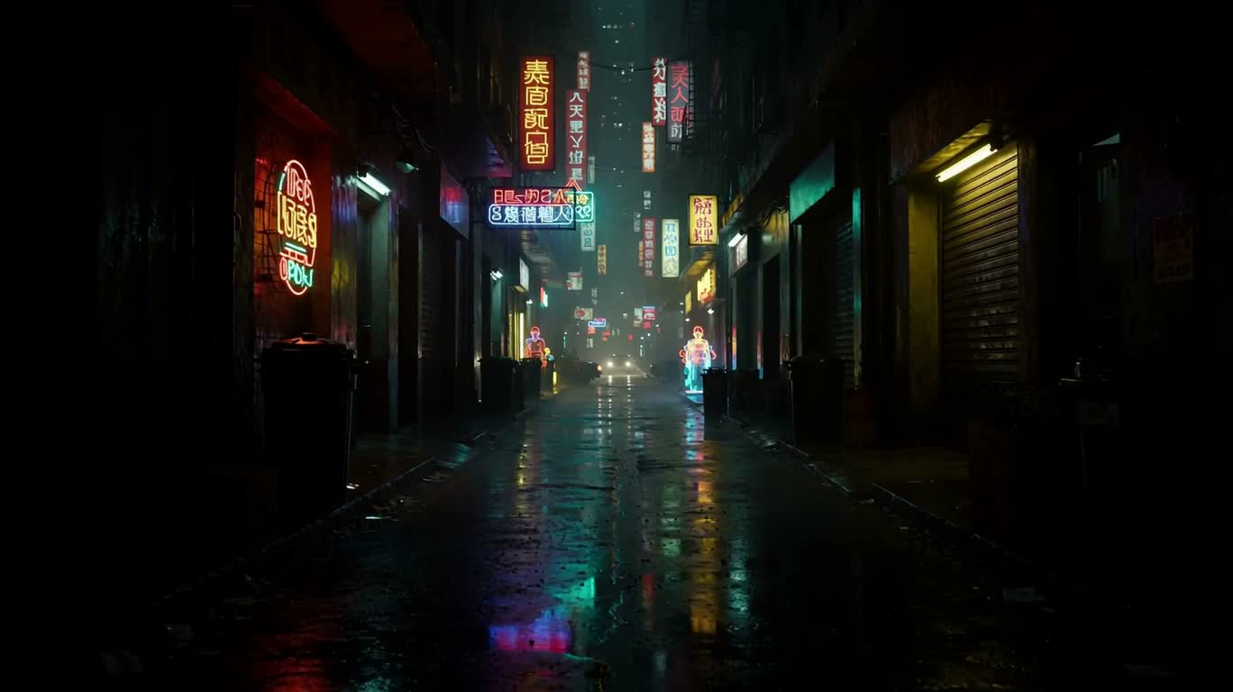 ネオン雨路の探偵
