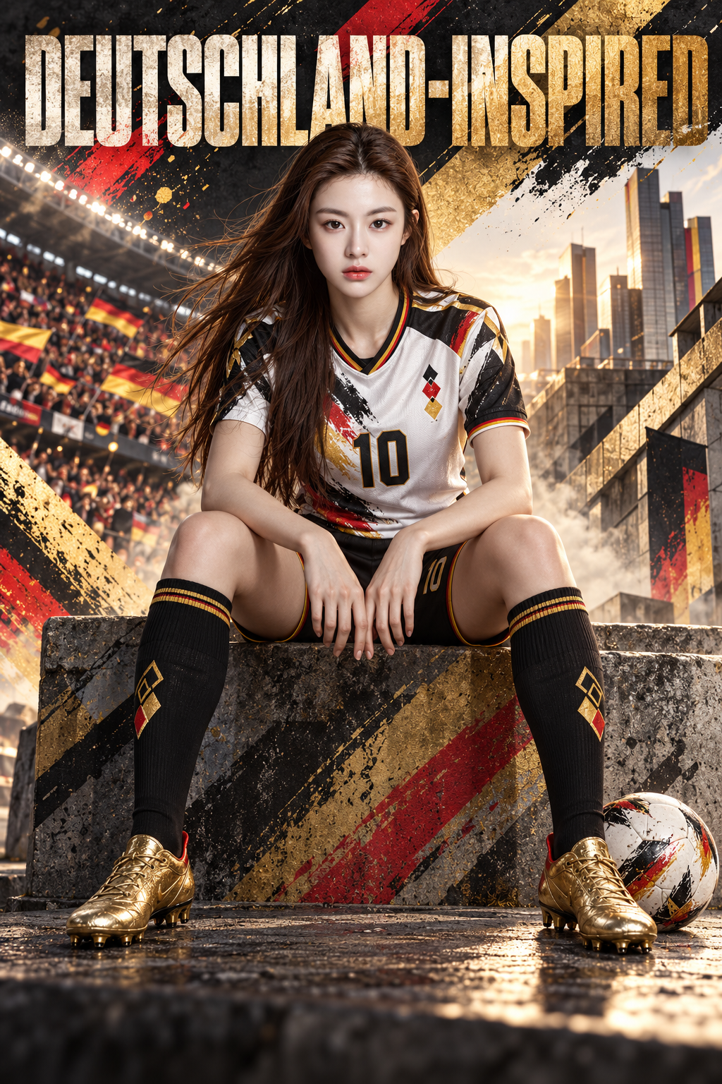독일 감성 오리지널 축구 패션 포스터