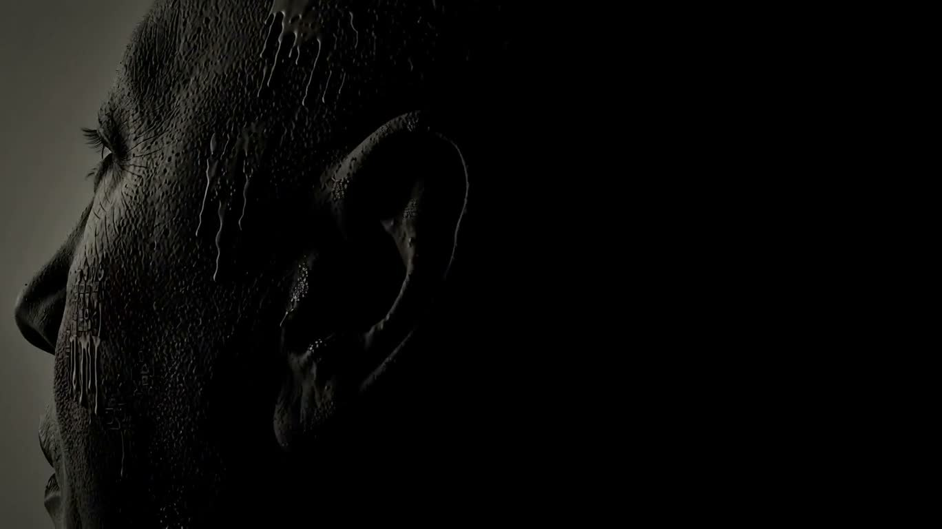 行星面孔与暗影斗篷 — AI video creation