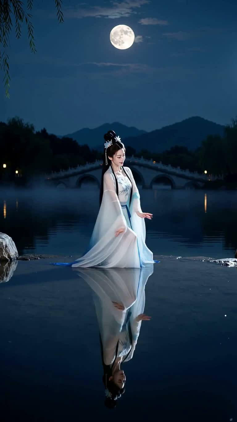 Vũ điệu Lạc Thần trên nước dưới trăng