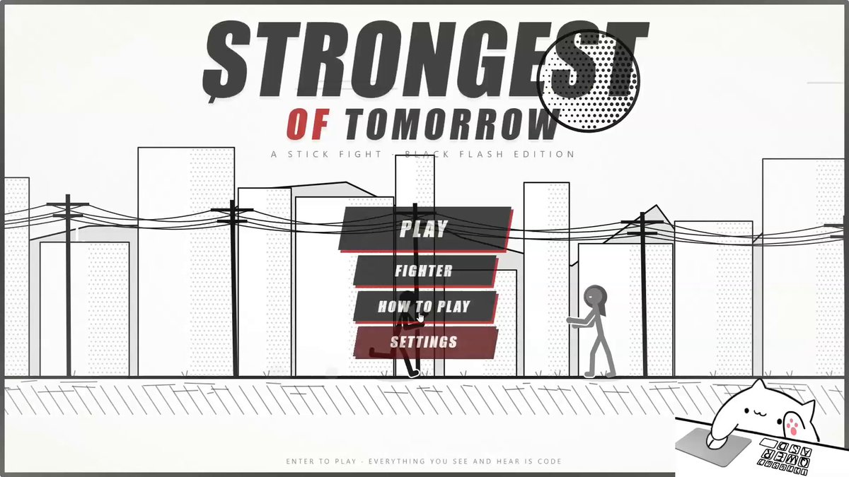 Stickman game with character customization