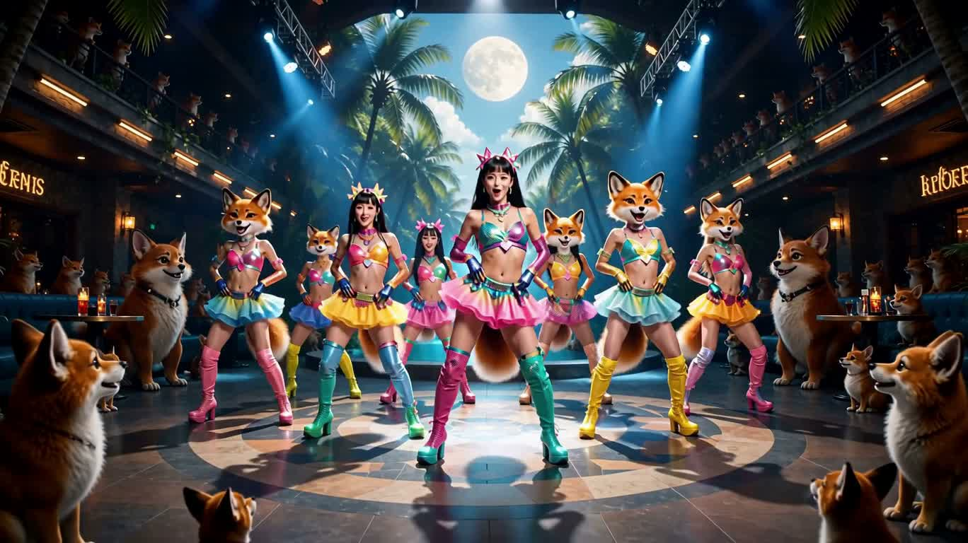 Tropical Fox Clan Carnival Dance