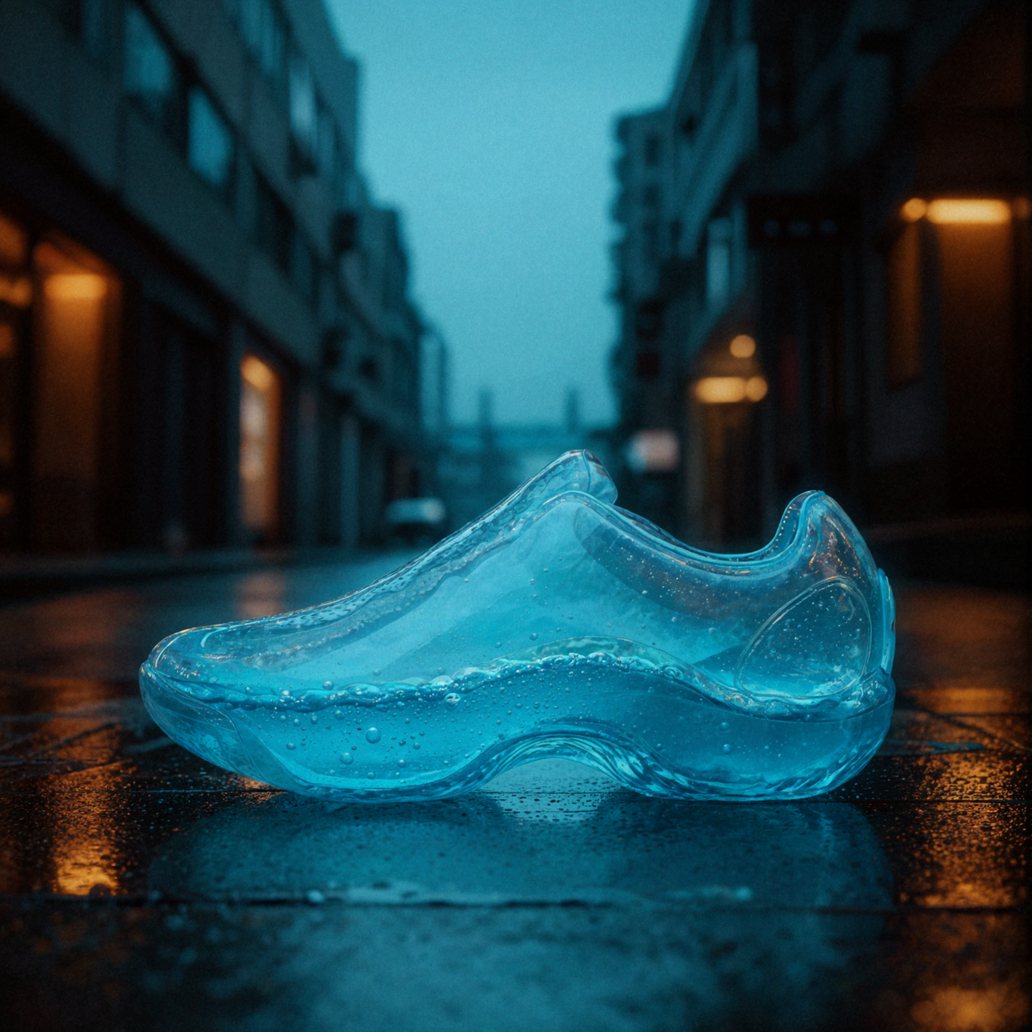 Ocean Wave Sneakers · Cinematic Realism — AI image creation