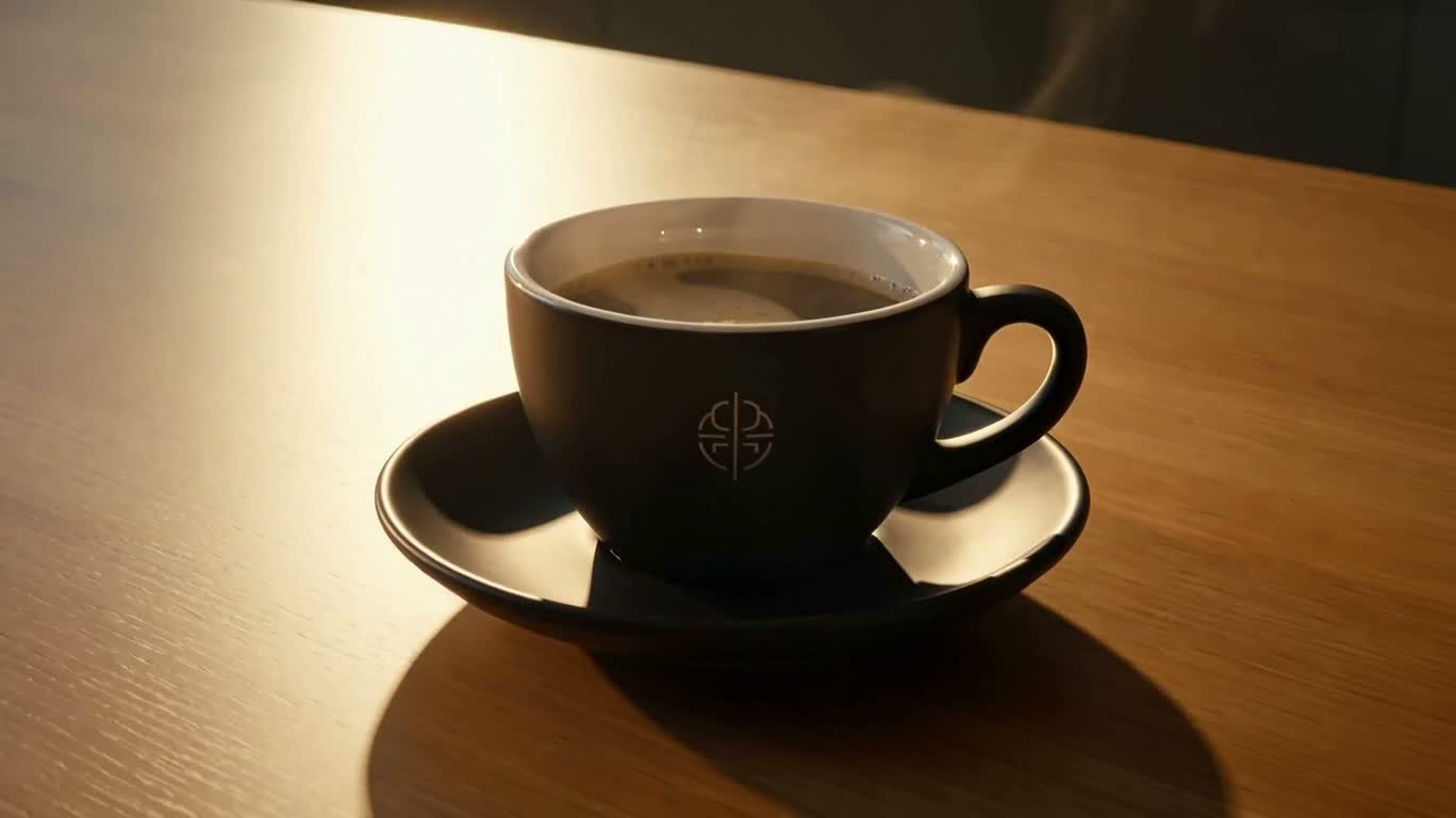 Café matinal, énergie retrouvée