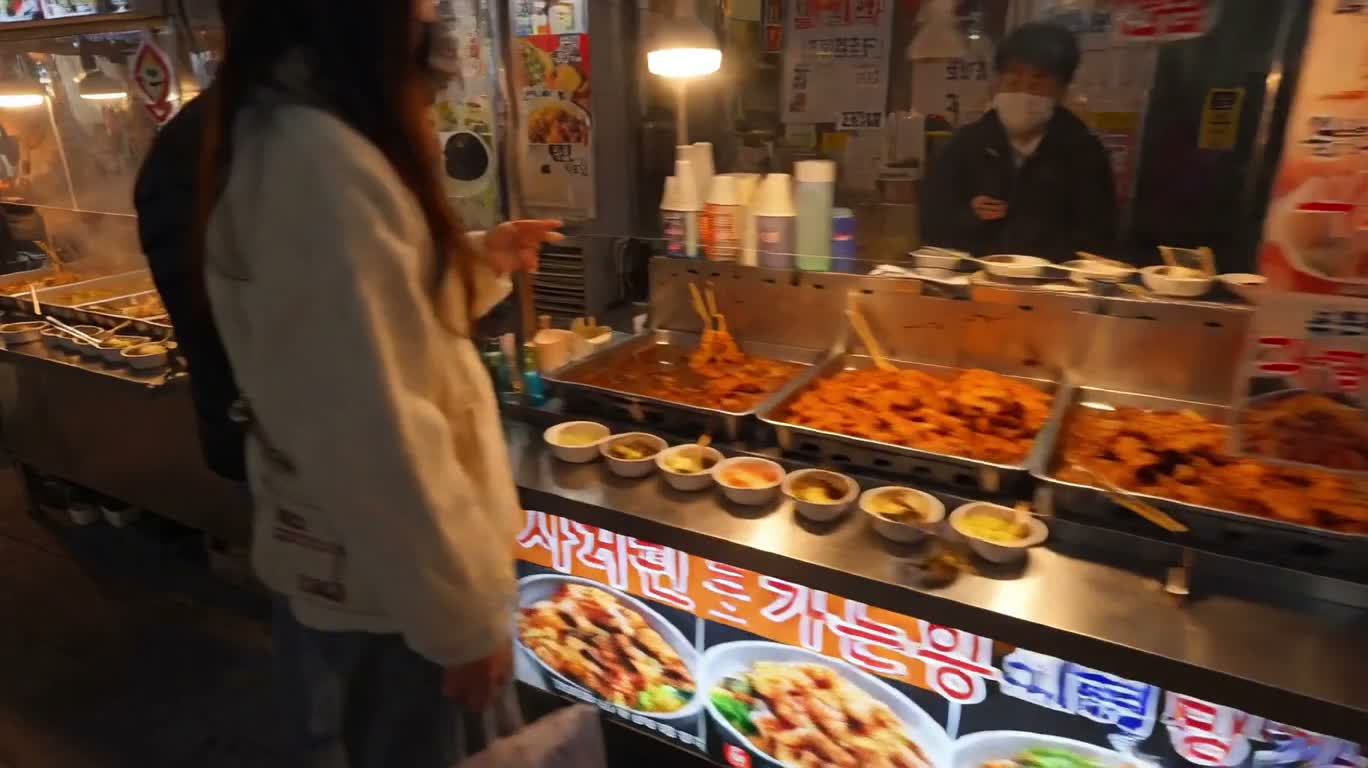 ソウルの夜を散歩