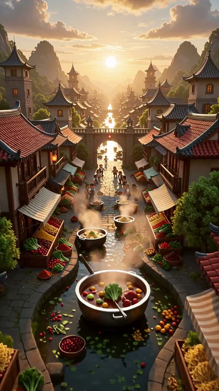 Anh hùng hương vị giải cứu thành phố mì