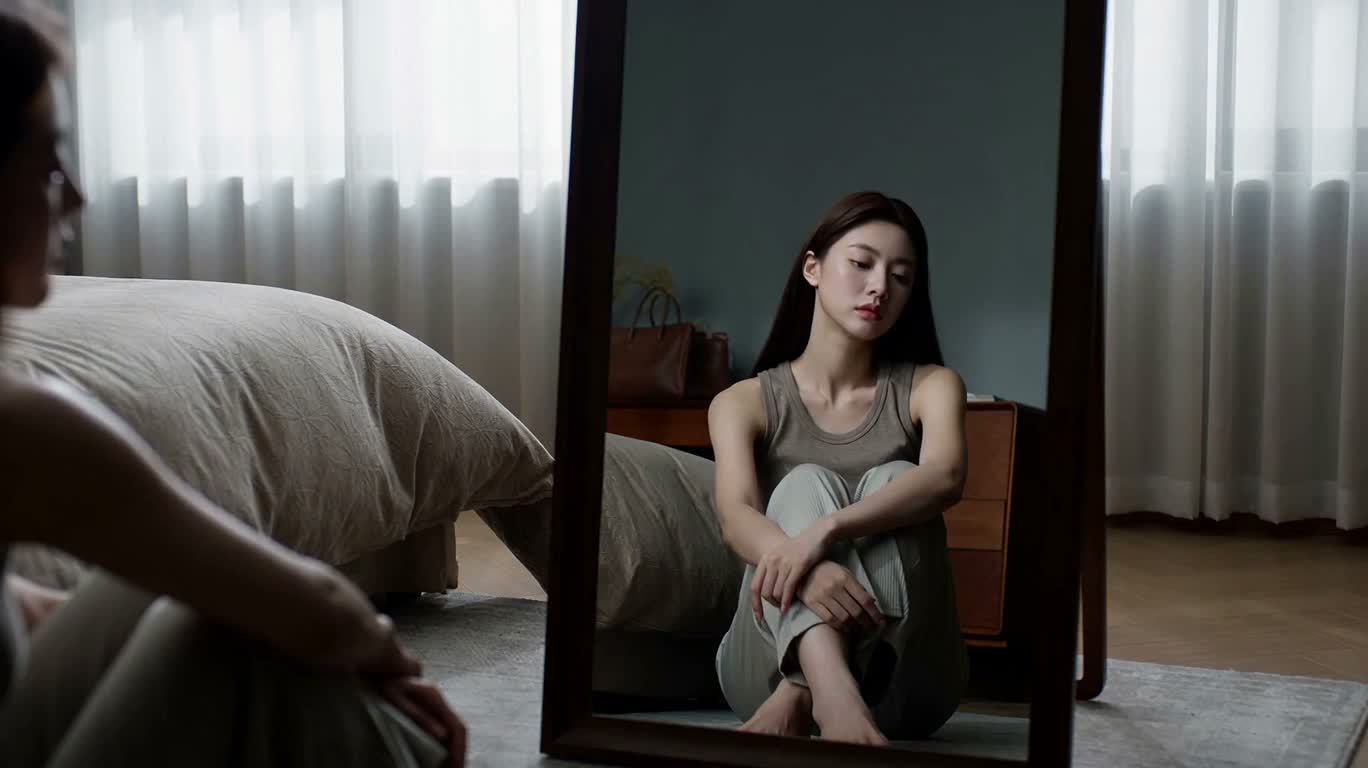 彼女のファッション変身の道