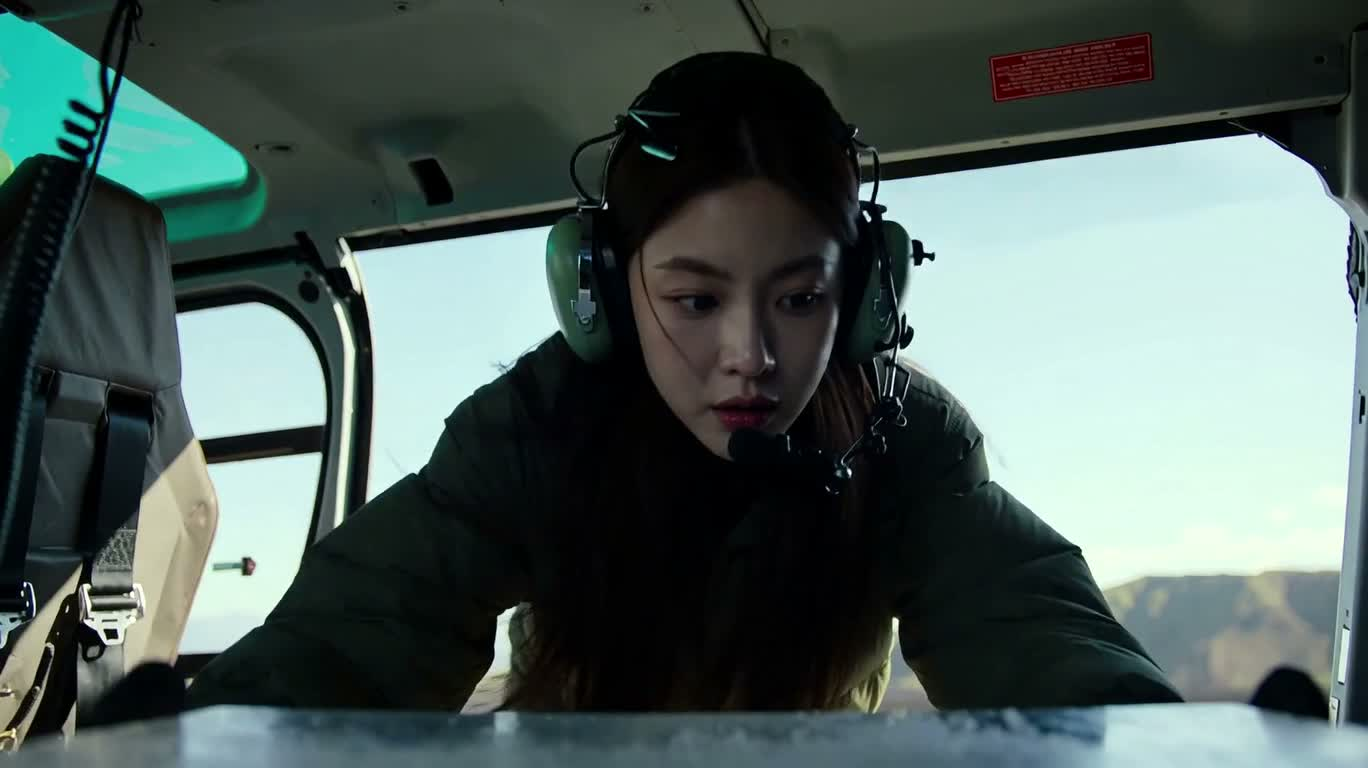 直升机投冰引发温泉喷发