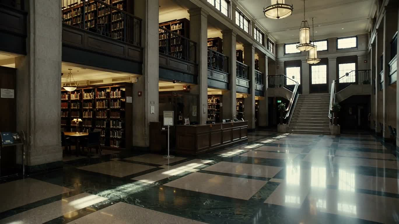 Order and Depth in the Library Atrium