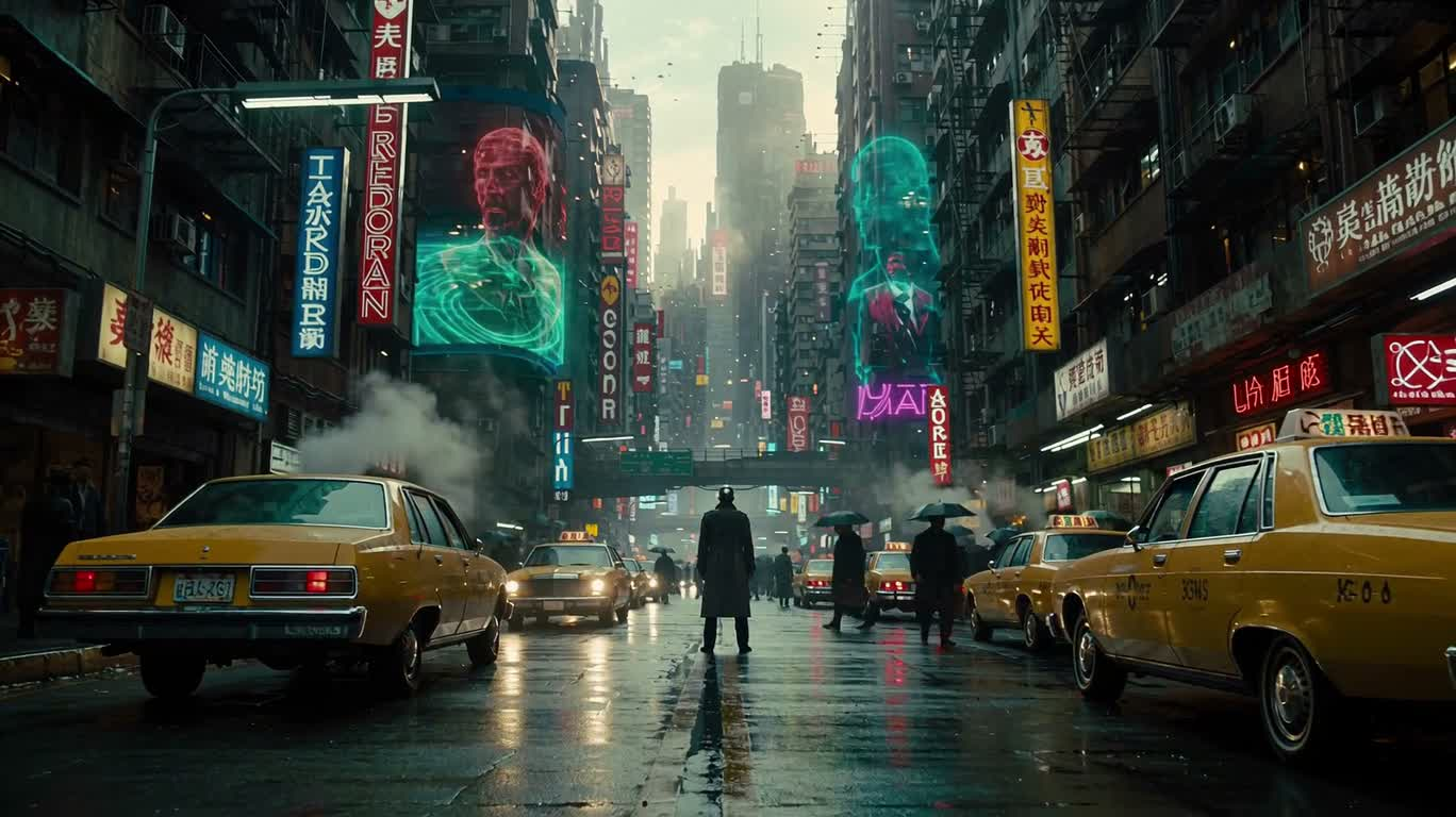 Cyber Detective in Neon City